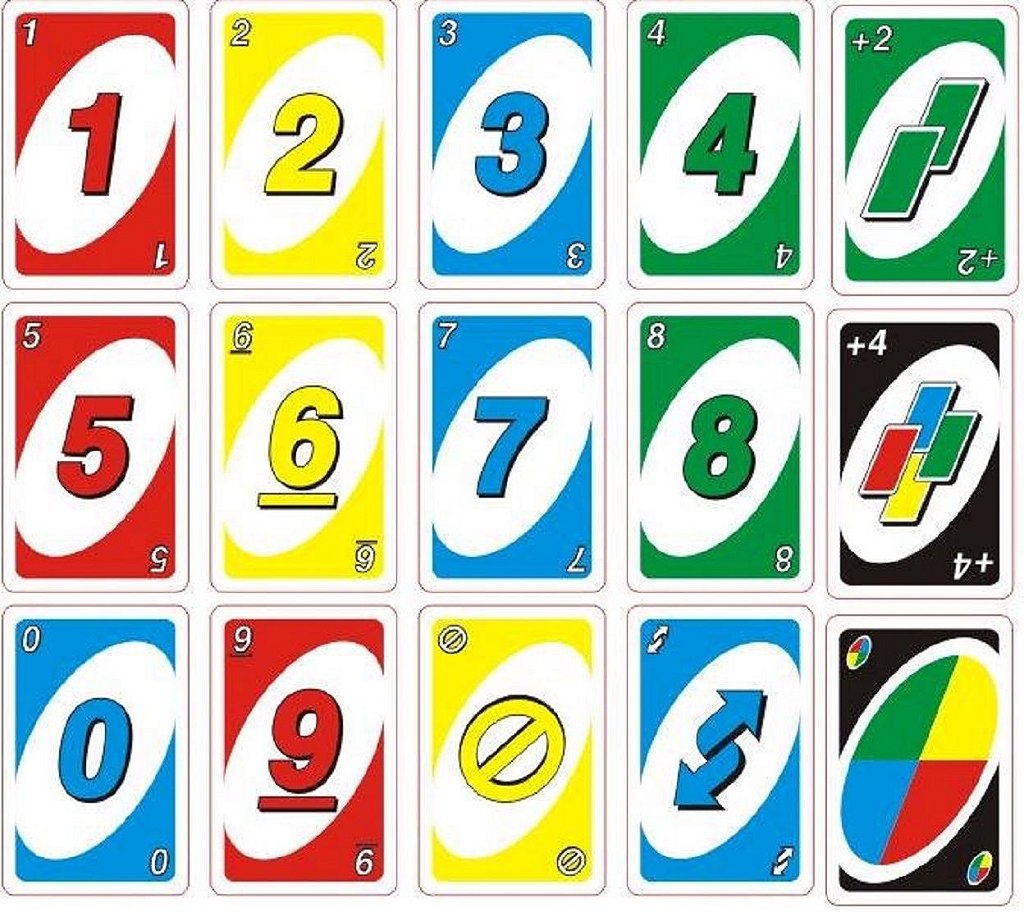 Jogo De Cartas Uno Baralho Colorido - Imagem 2
